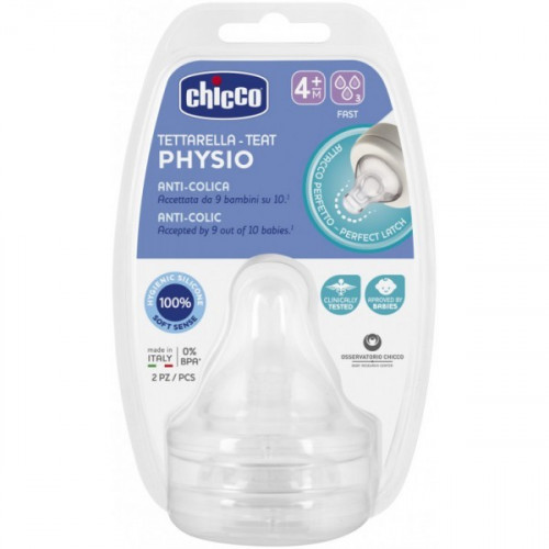 chicco-lot-2-tetines-silicone-4m